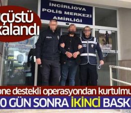 İncirliova’da Uyuşturucu Tacirine Suçüstü