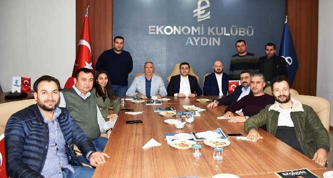 Başkan Kale Ekonomi Kulübünü Ziyaret Etti