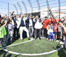 Beşiktaşlıların Tesisi Açıldı