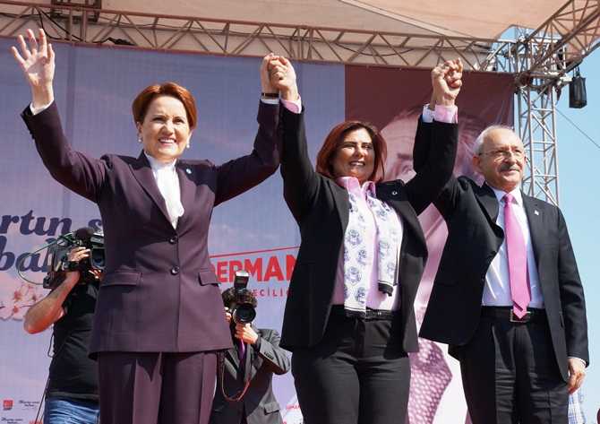 Akşener ve Kılıçdaroğlu Aydın’dan Seslendi