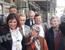 Çerçioğlu ve Kaya’dan Esnaf Ziyareti