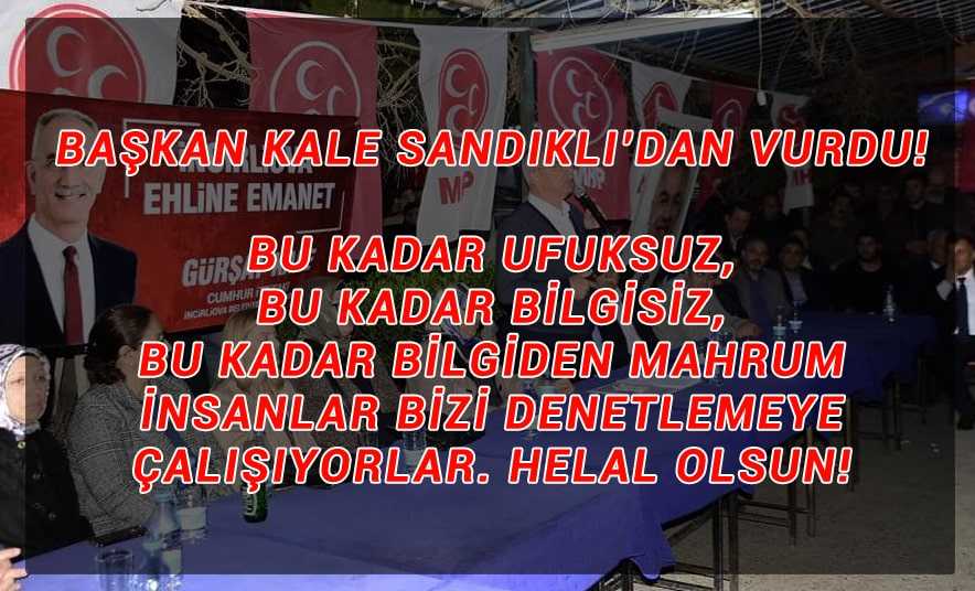 Başkan Kale, Sandıklı’dan Vurdu!