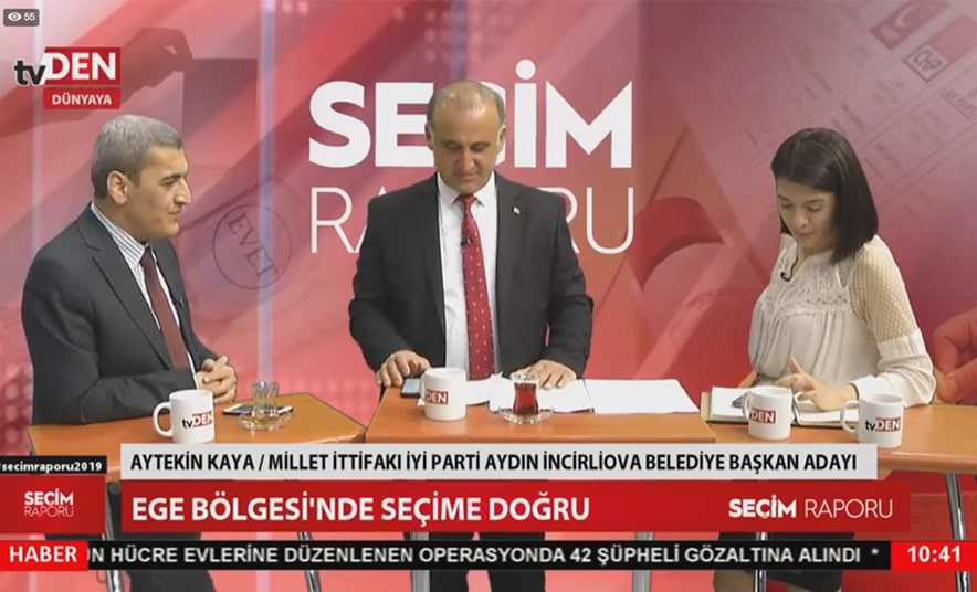 Aytekin Kaya, TVDen Kanalına Konuk Oldu