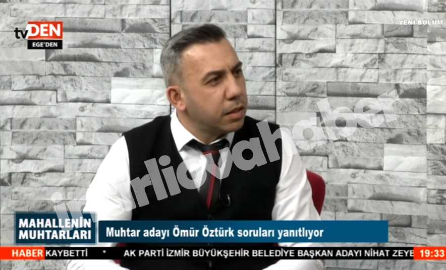 Zafer Mahallesi Adayı Öztürk, TVDen’e Katıldı