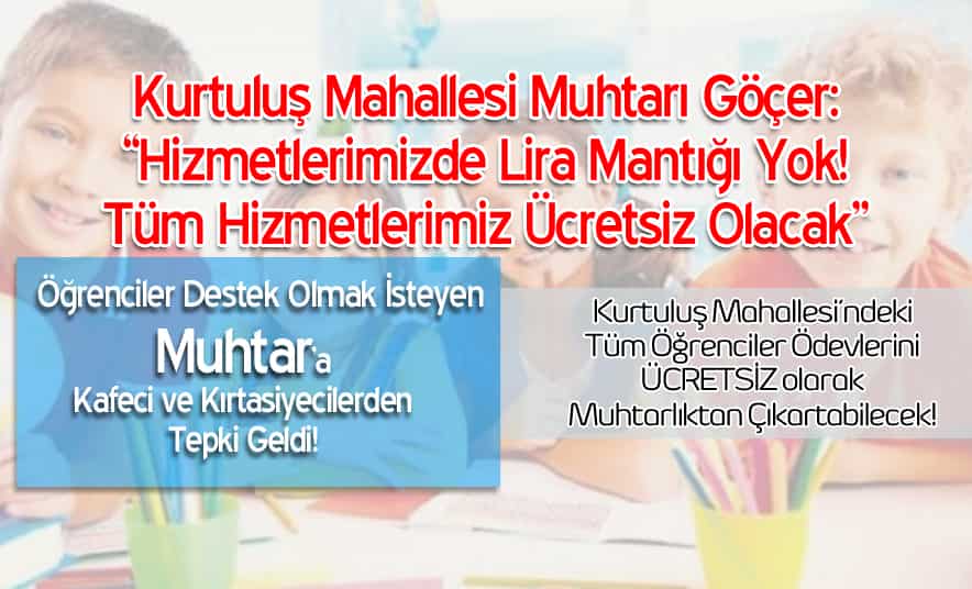 Eğitime Destek Veren Muhtar’a Tepki!