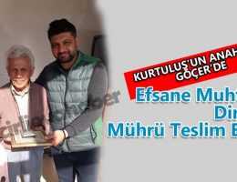 Efsane Muhtar Dirik, Mührü Teslim Etti