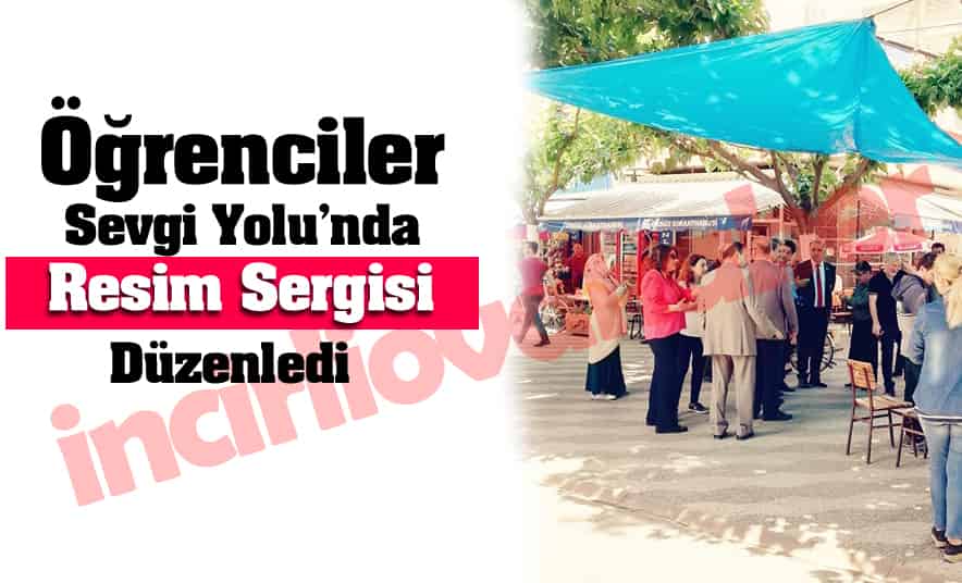 Öğrenciler Açık Hava Sergisi Düzenledi