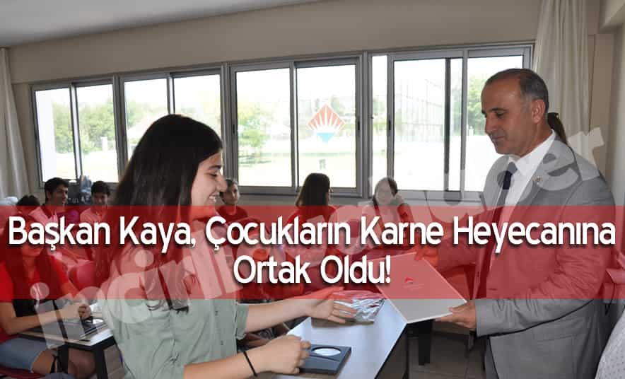 İncirliova’da Karne Heyecanı