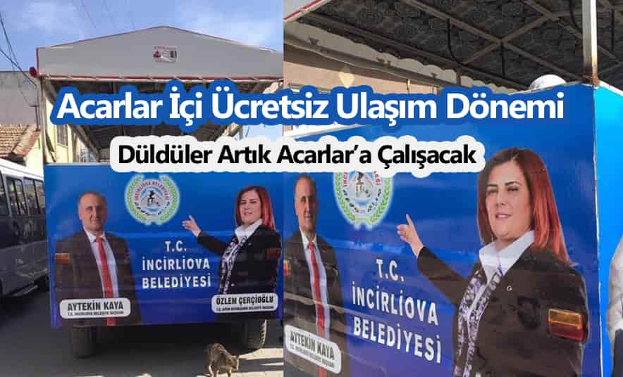 Acarlar İçi Ücretsiz Ulaşım Dönemi