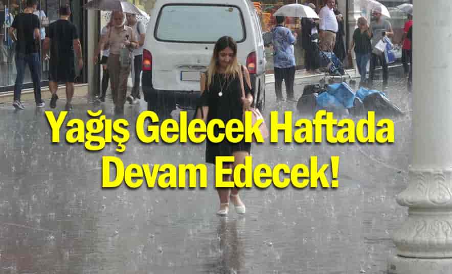 Gelecek Haftada Yağmurlu!