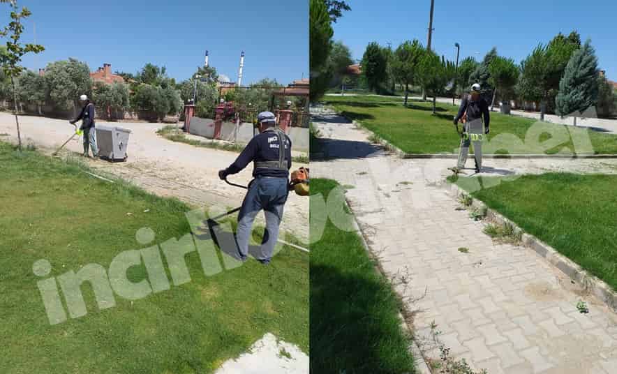 Acarlar’da Yeşil Alan Bakımı