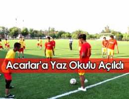 Acarlar’a da Yaz Okulu Açıldı