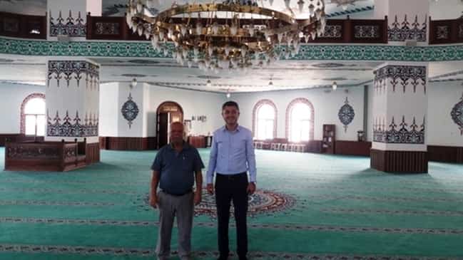 Kaymakam Sürücü’den Cami Ziyareti