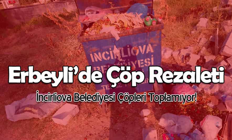 Erbeyli’de Çöp Rezaleti!