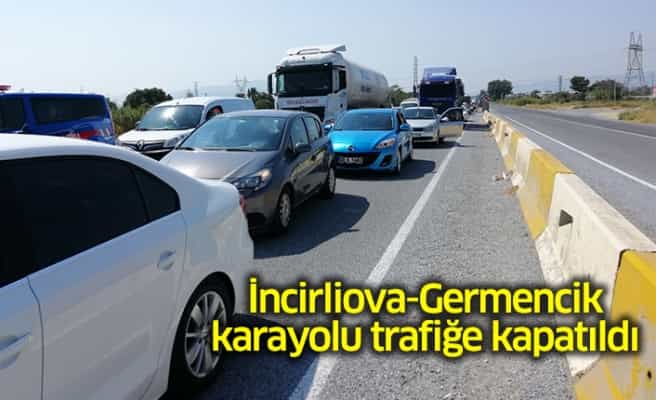 İncirliova-Germencik Karayolu Kapatıldı!