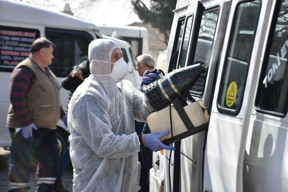 İncirliova’da Korona Önlemi!