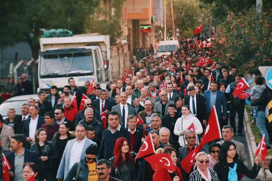İncirliova Şehitlerimiz için yürüdü