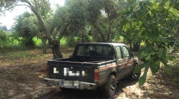 Çalınan kamyonet Erbeyli’de bulundu