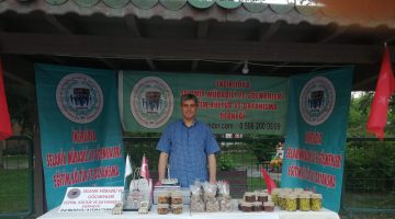 İncirliova Selanik Mübadili Derneği Bornova’da stant açtı