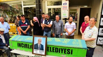 23 yıllık başkan gözyaşları içinde toprağa verildi