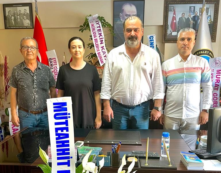 Başkan adayı Gündem’den, Darcan’a hayırlı olsun ziyareti