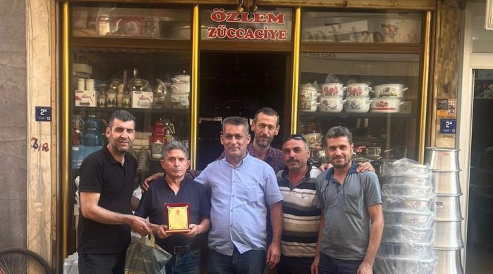 İncirliova’da 40 yıllık 7 sanatkâr plaketle ödüllendirildi