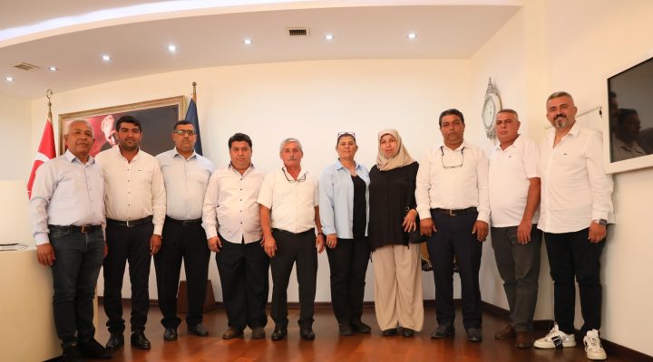 Acarlar hal esnafından başkan Çerçioğlu’na ziyaret