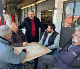 Başkan adayı Gökmen’den sanayi esnafına ziyaret